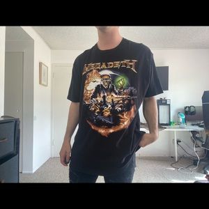 Megadeth Graphic Tee Size L